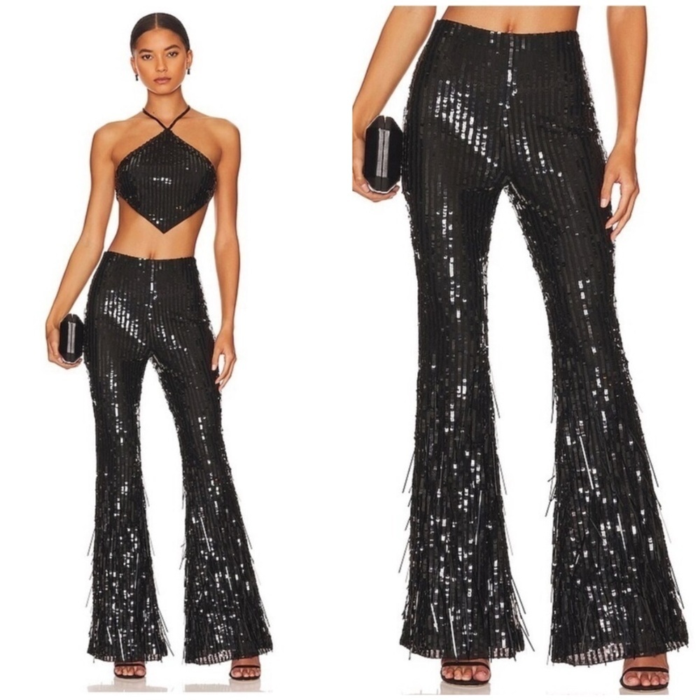 NWT NBD Gaia Sequin Pant 🚨 XS $398 Retail 🔥